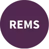 REMS in purple circle